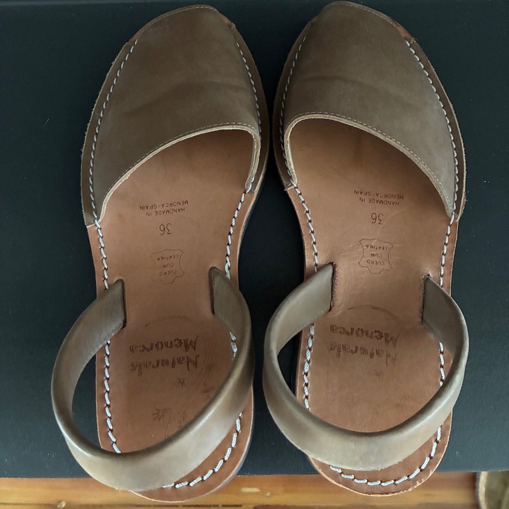 Nude Menorca Sandals Size 36
